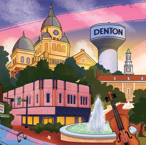 Walmart Denton Mural