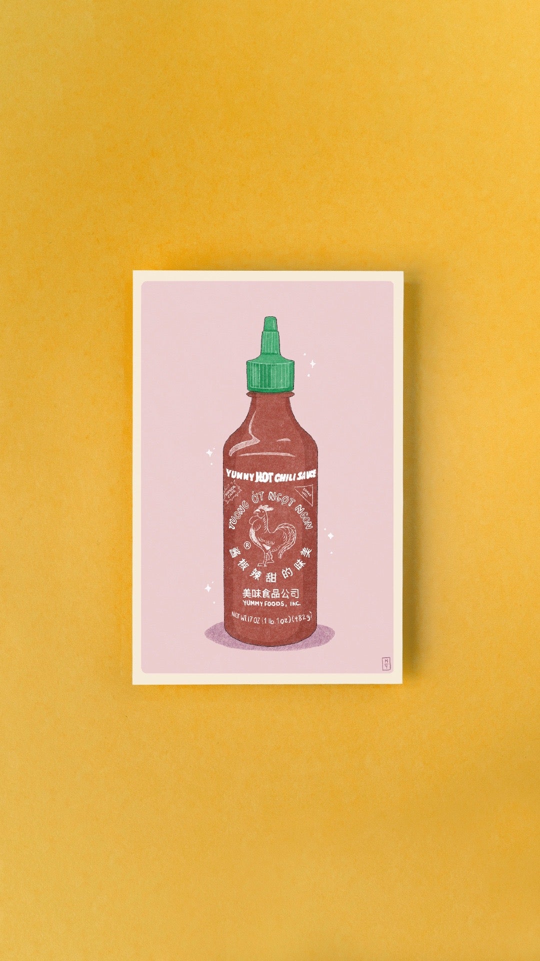 Siracha Postcard