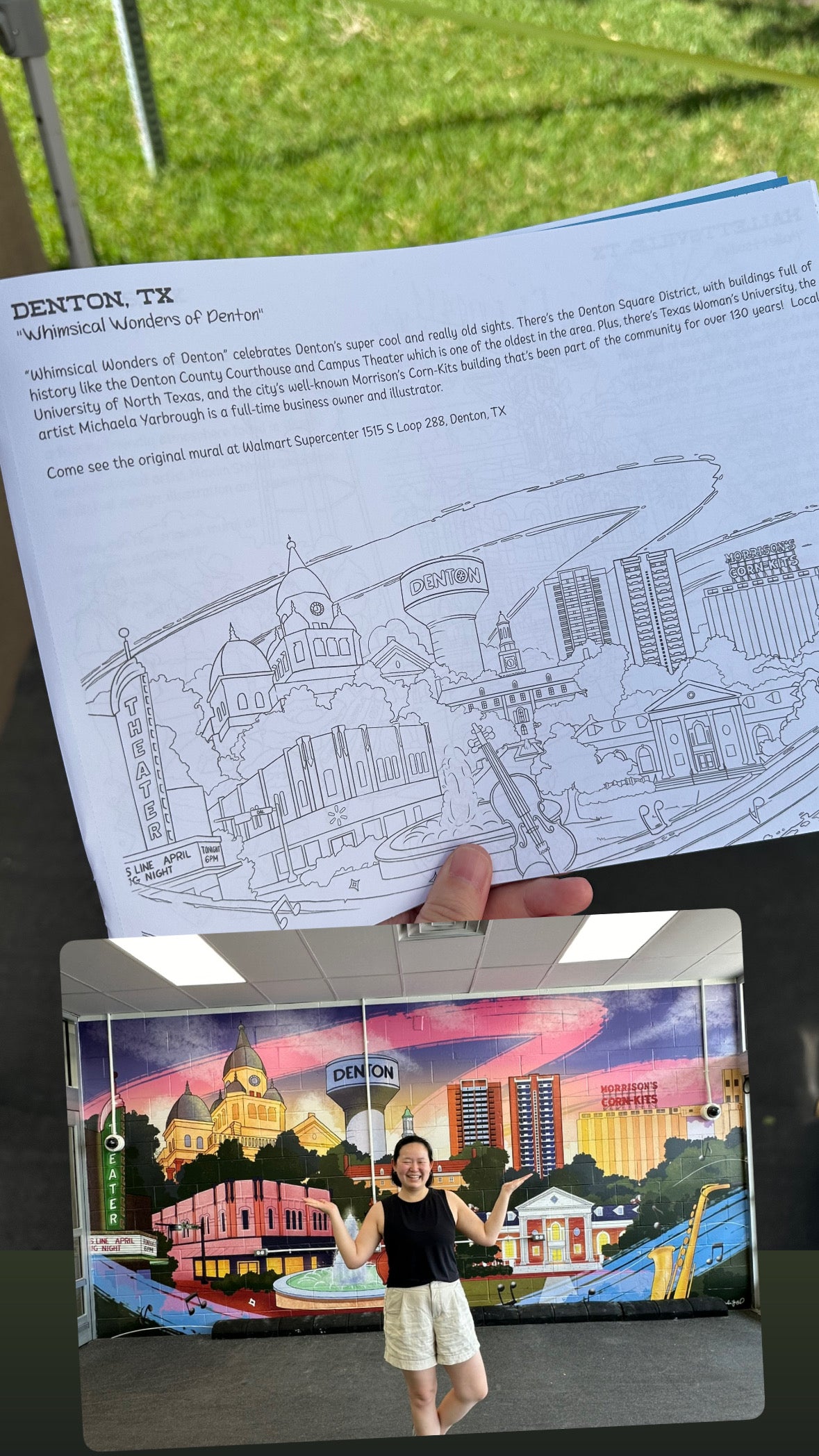 Texas Communities Coloring Book