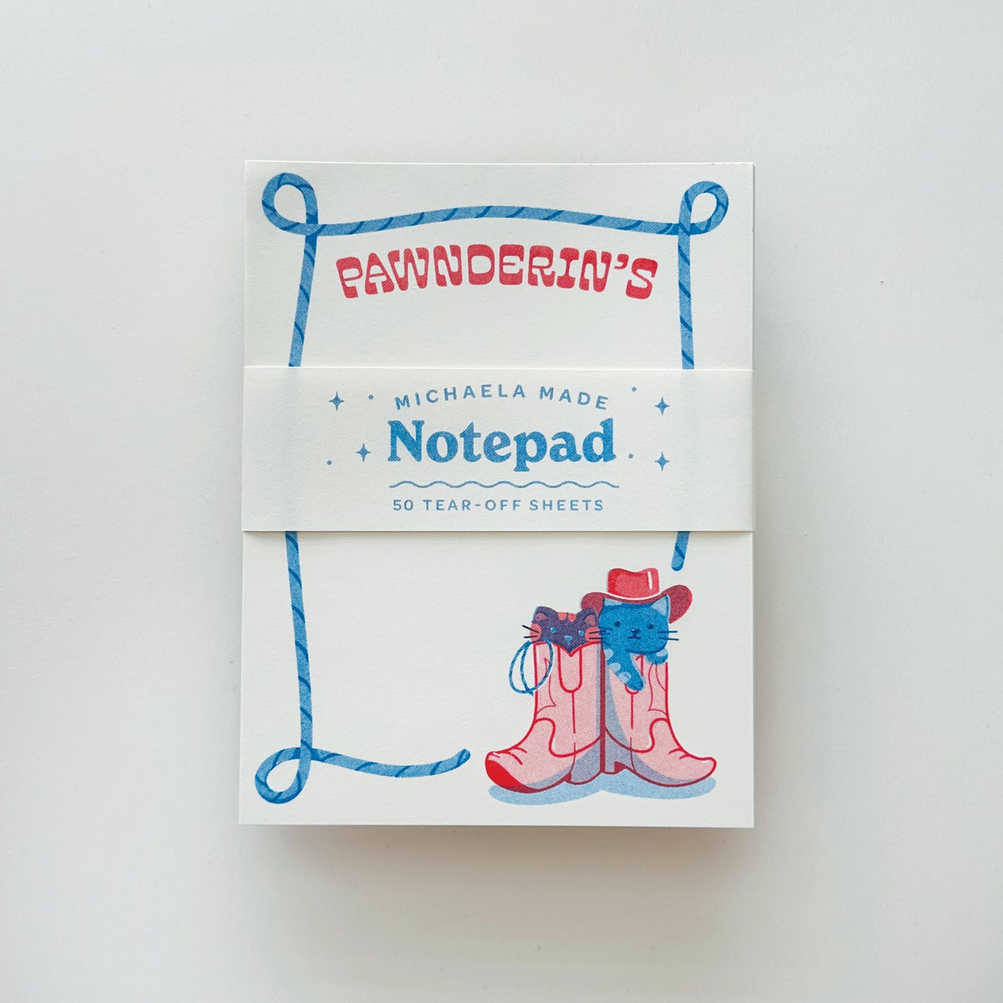 Bootin' Cats Notepad