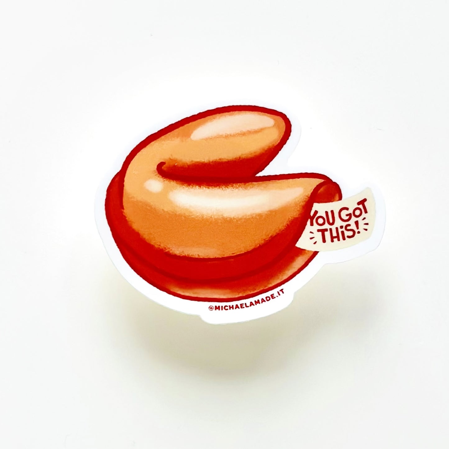 Fortune Cookie Sticker