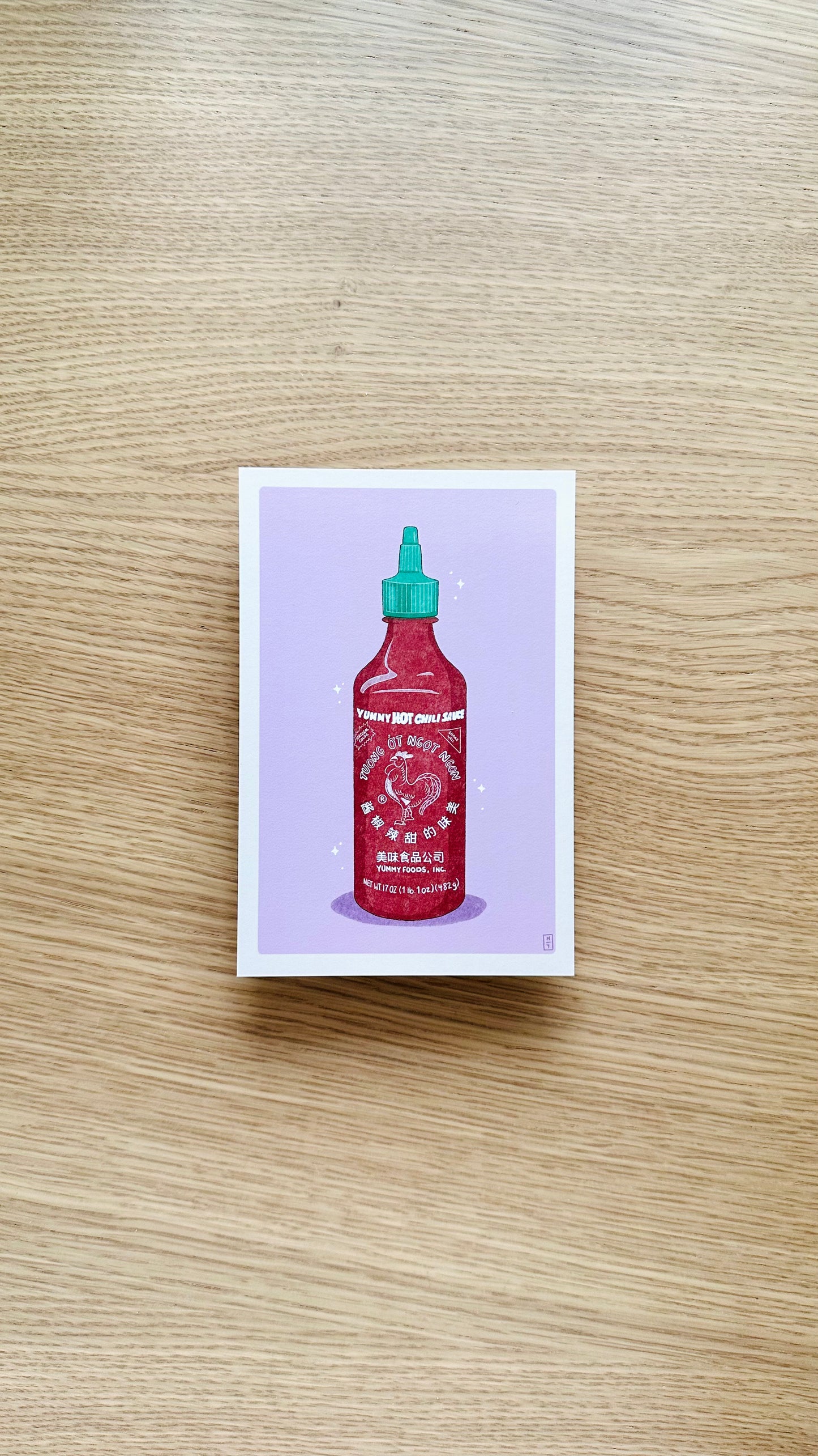 Siracha Postcard