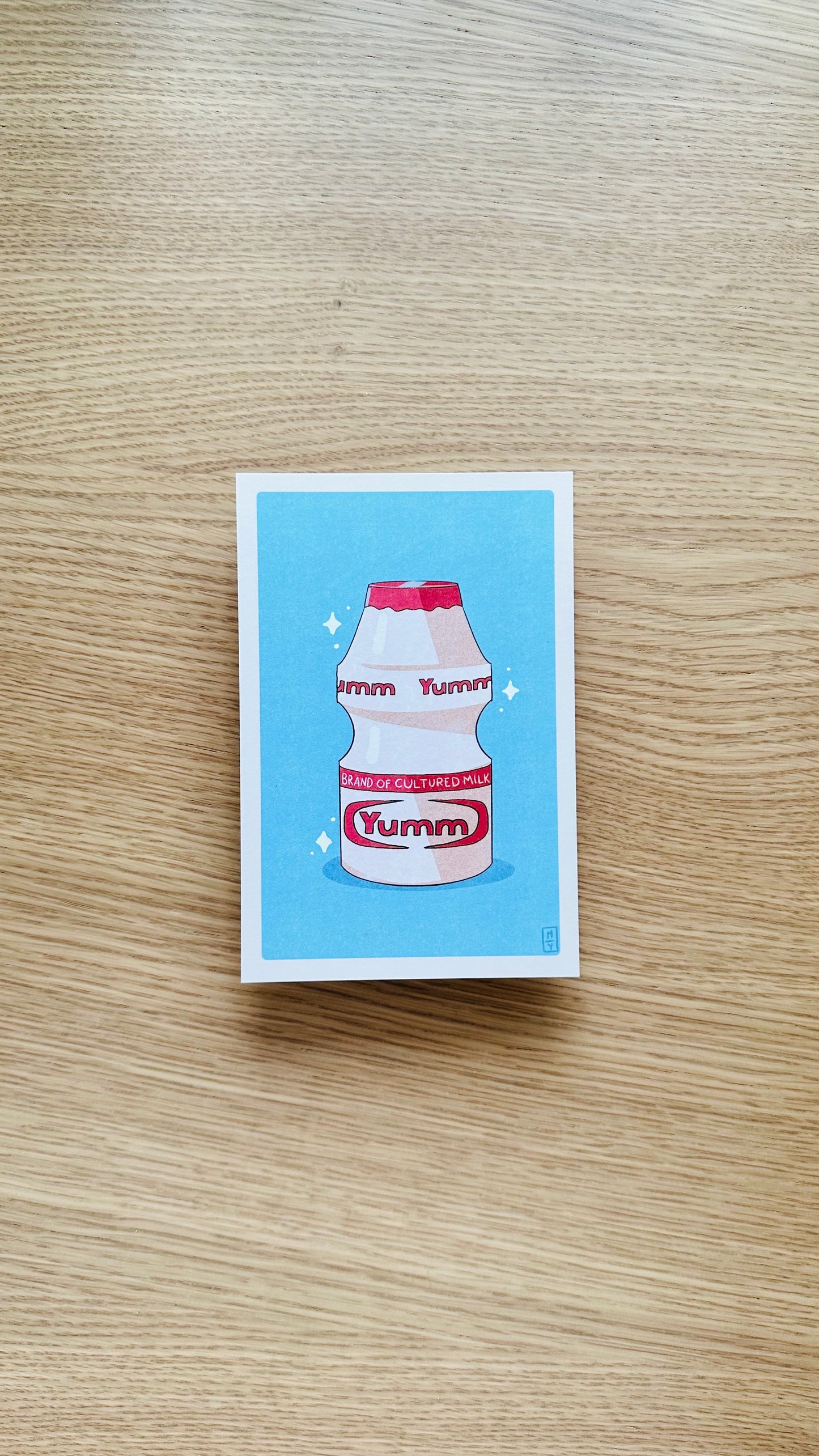 Yakult Postcard