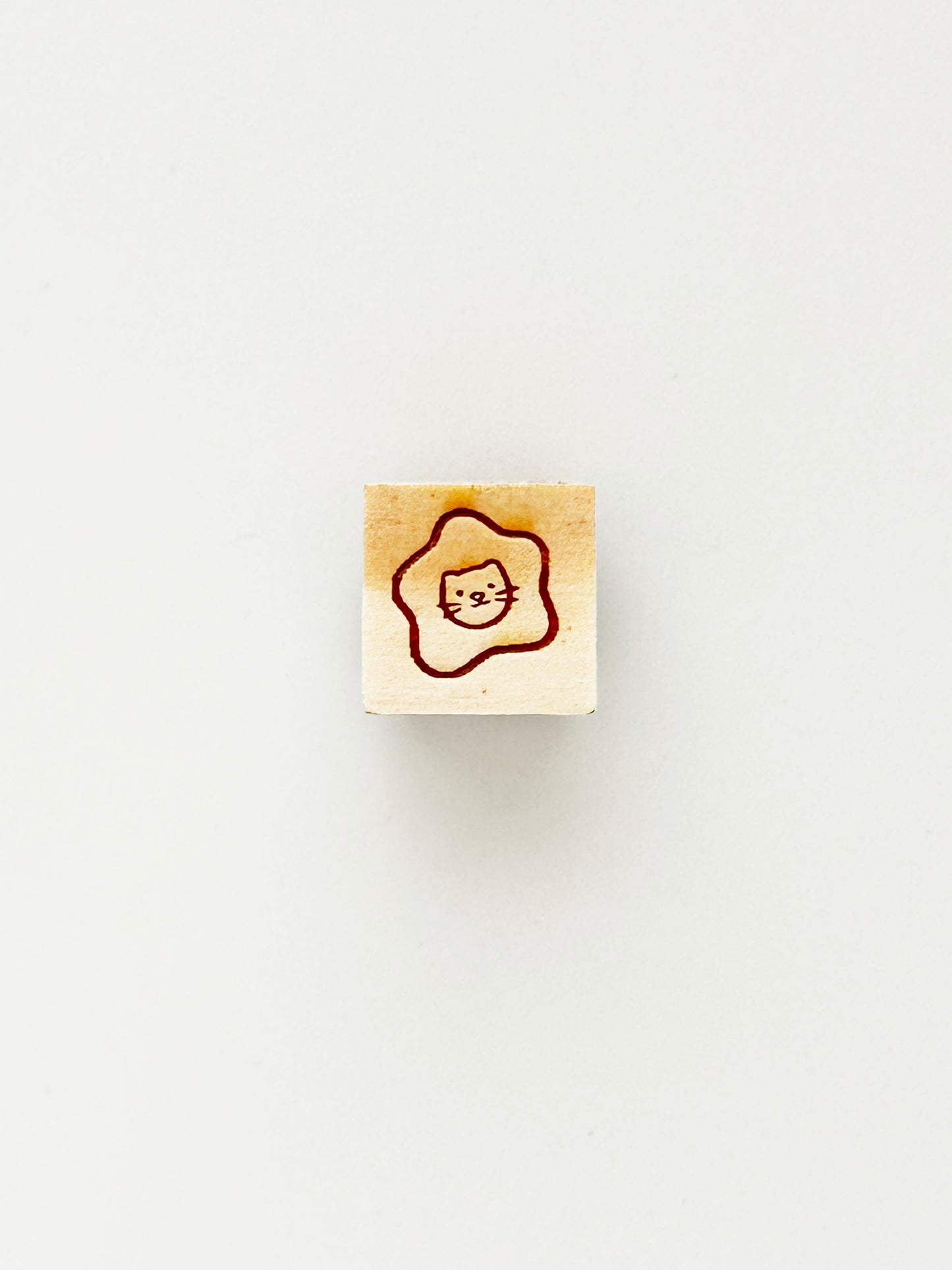 Egg Cat Mini-Stamp