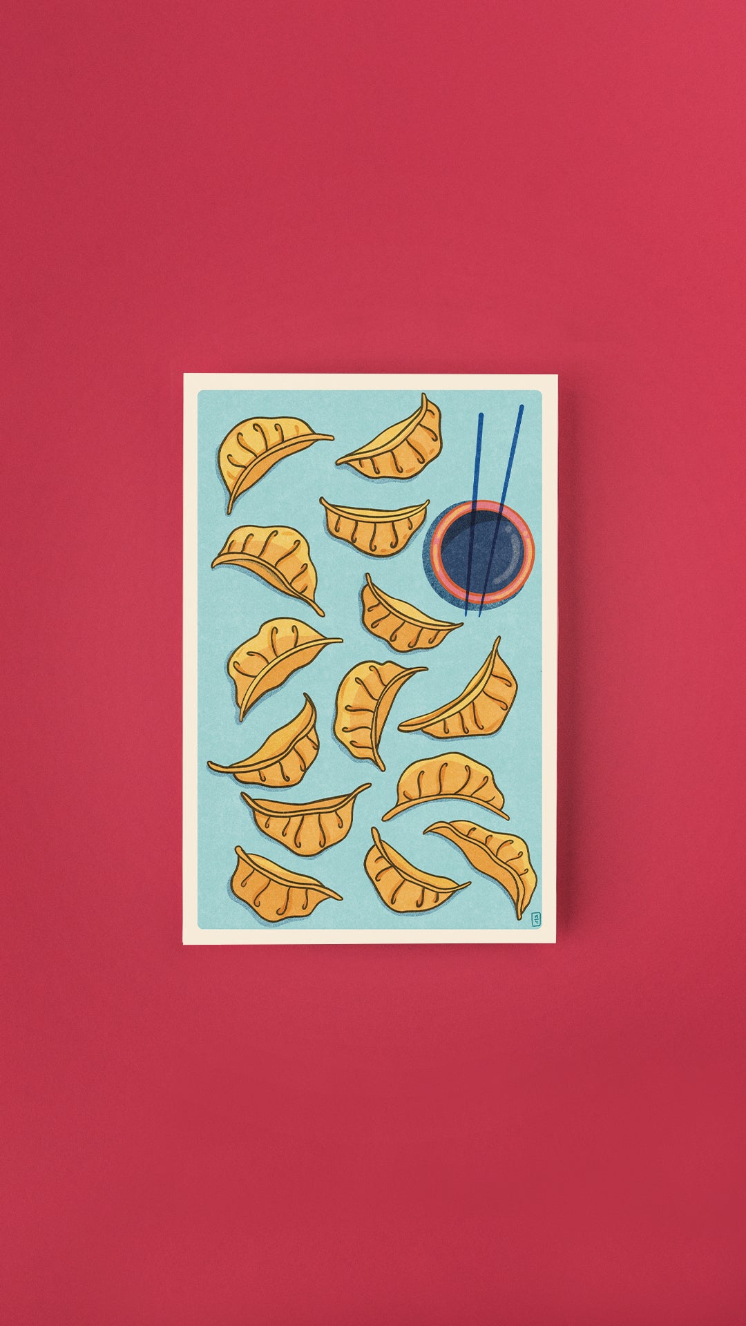 Dumplings Postcard