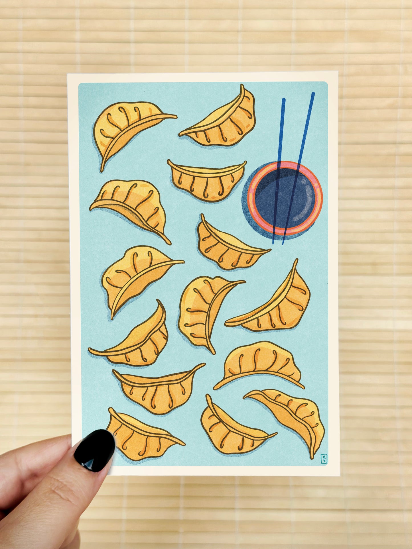 Dumplings Postcard