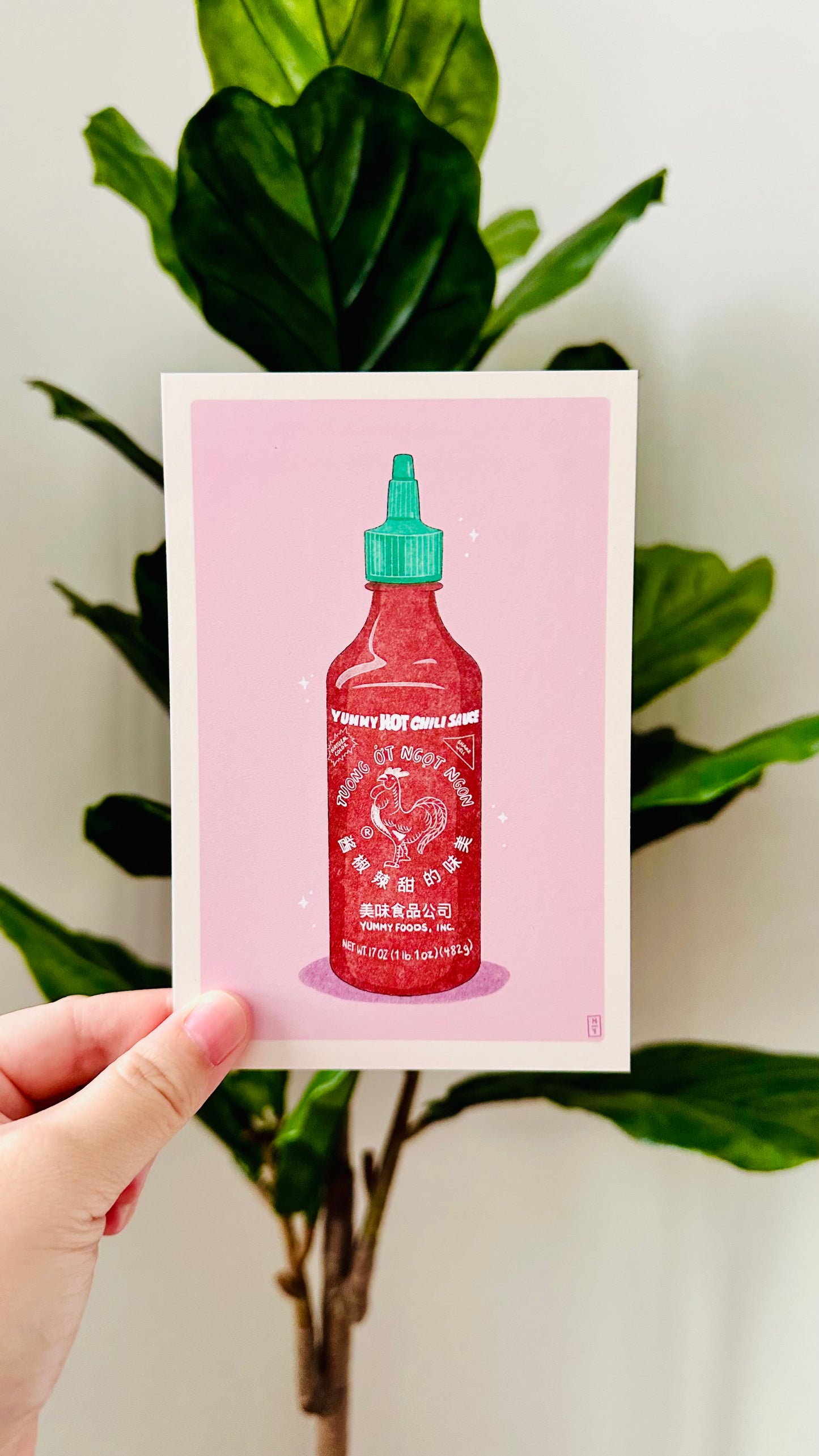 Siracha Postcard