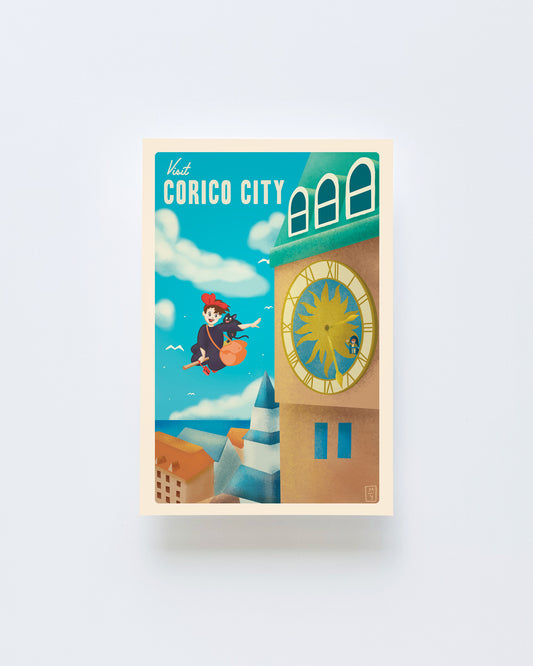 Kiki Corico City Postcard