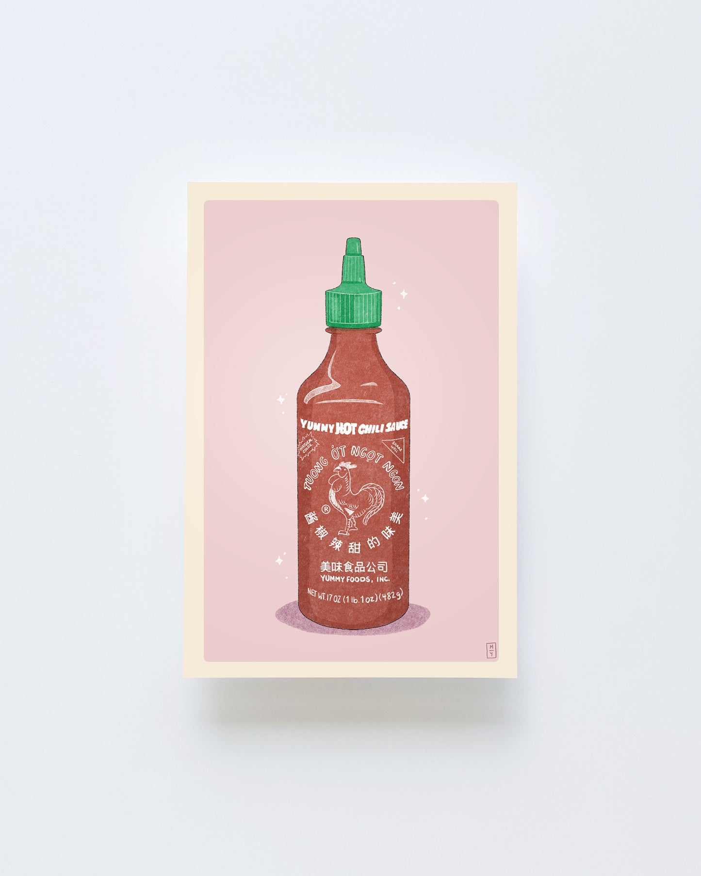 Siracha Postcard