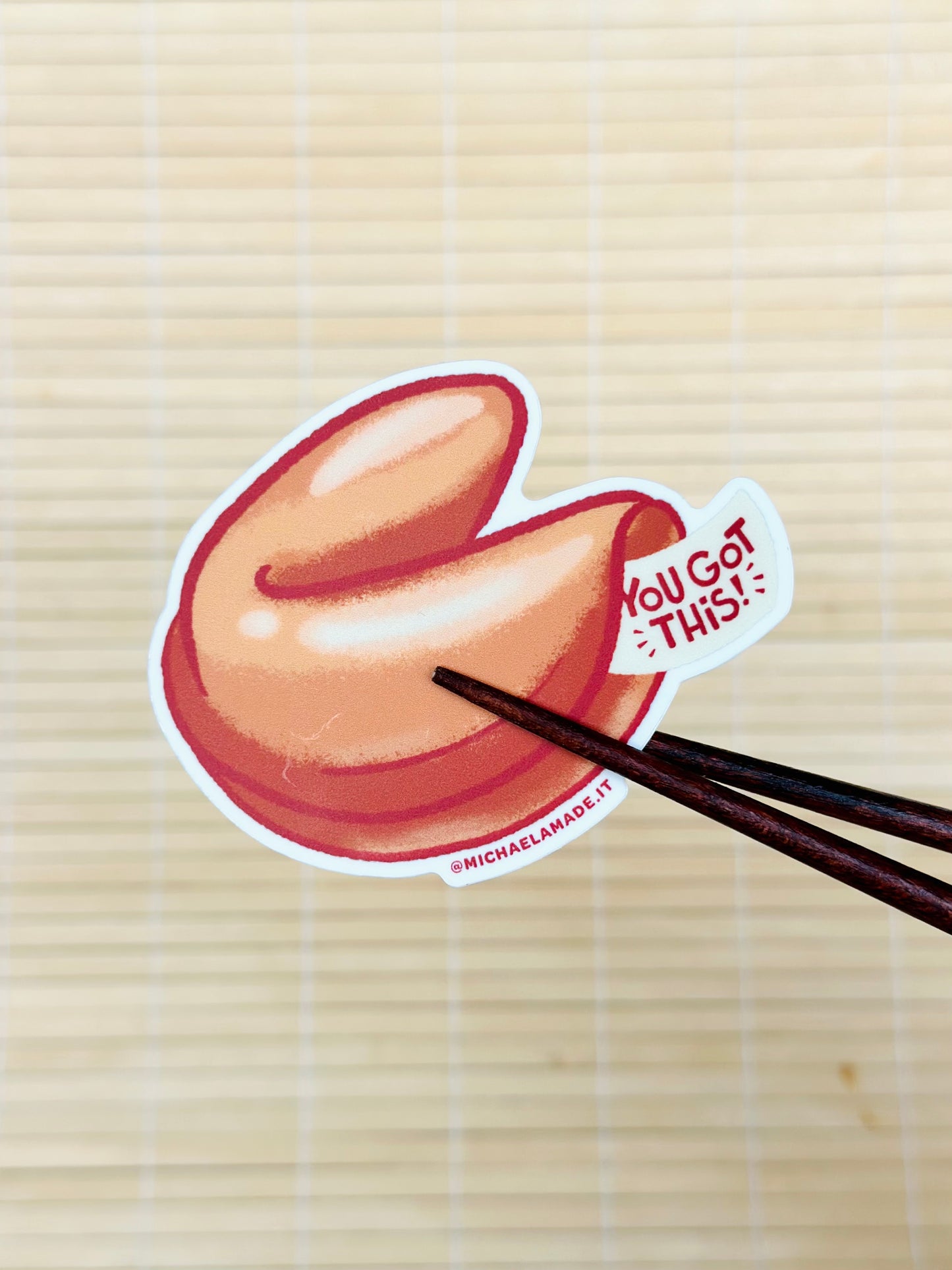 Fortune Cookie Sticker