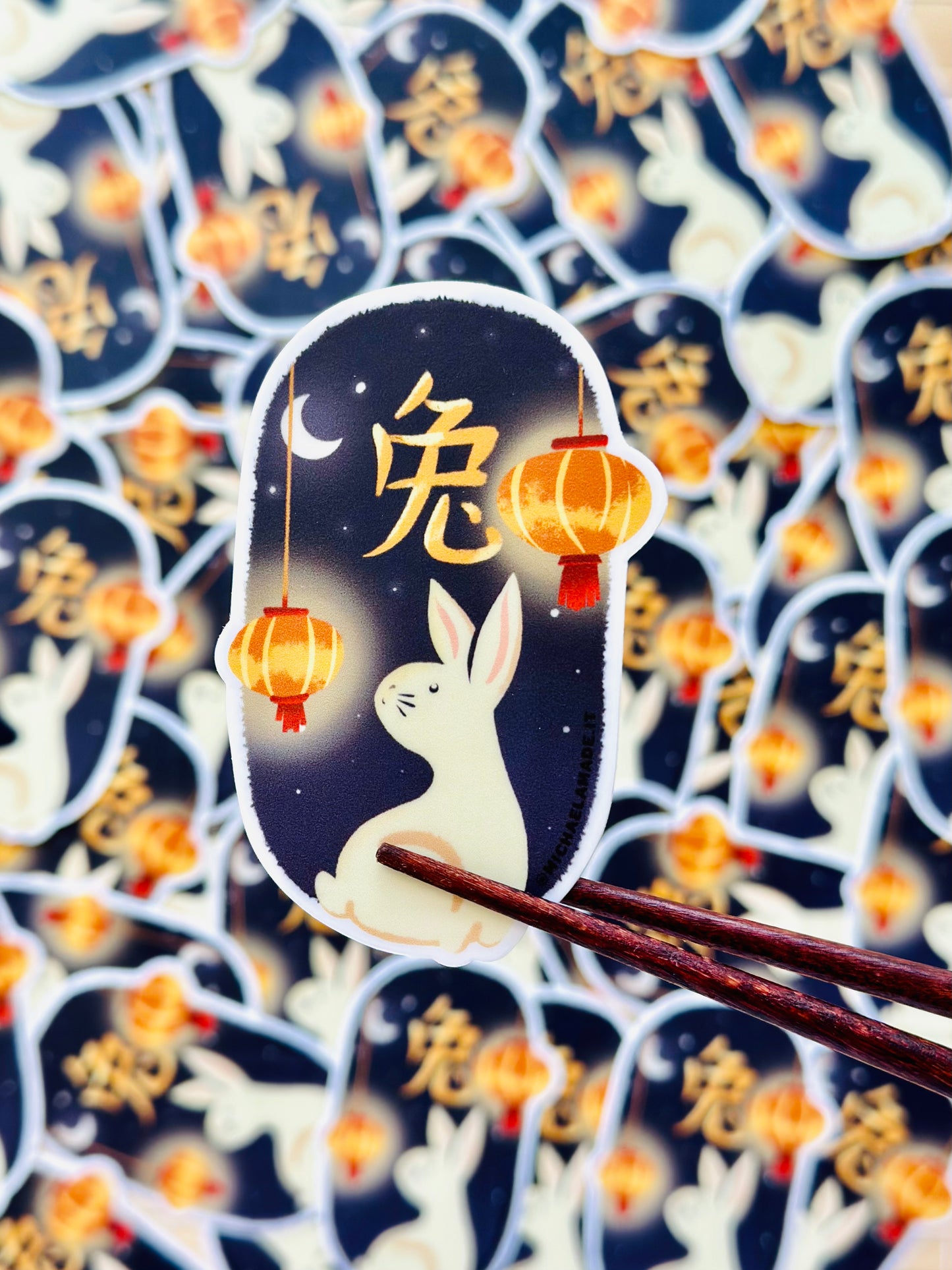 Lunar New Year: Rabbit Sticker