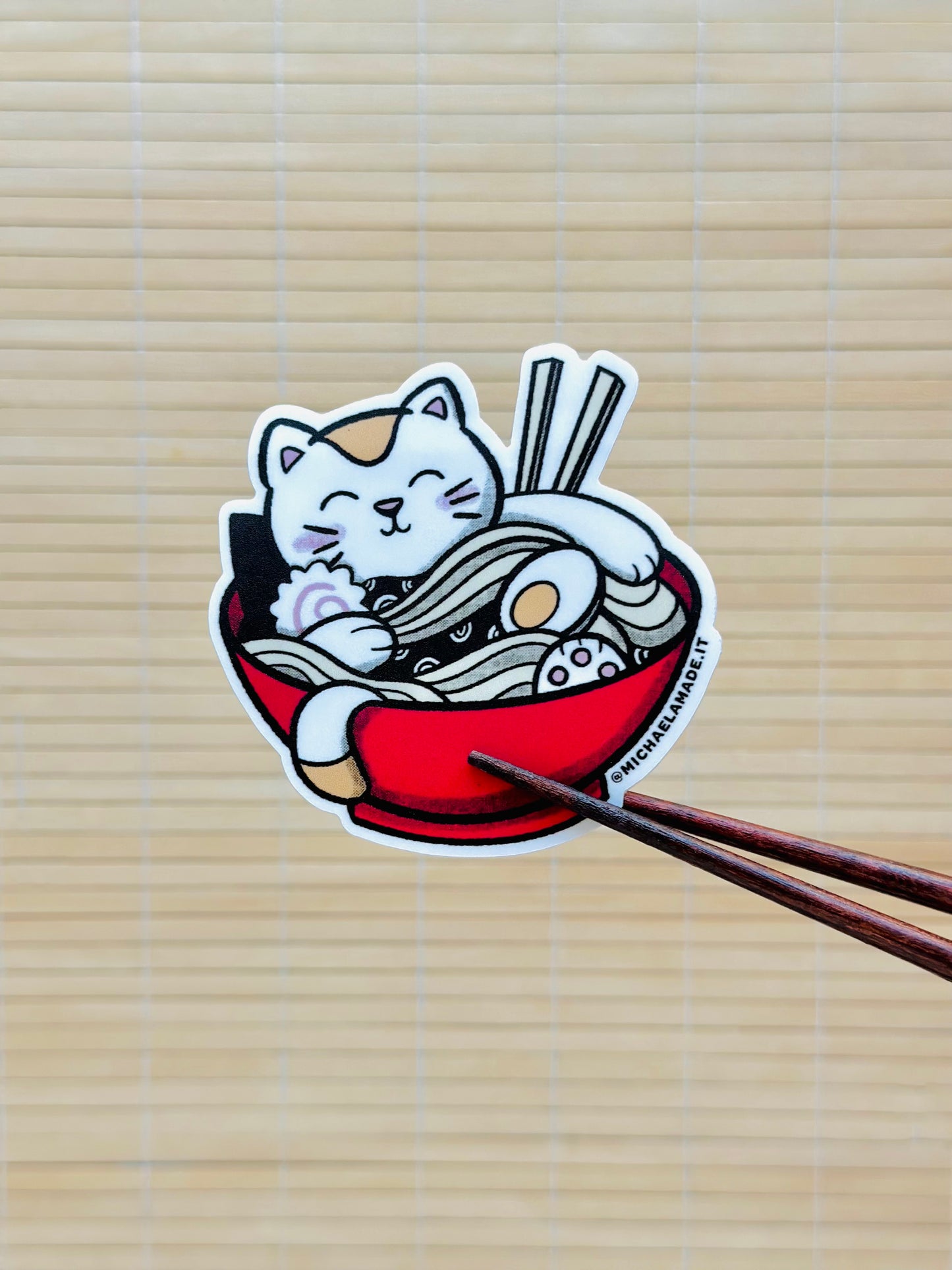 Ramen Cat Sticker