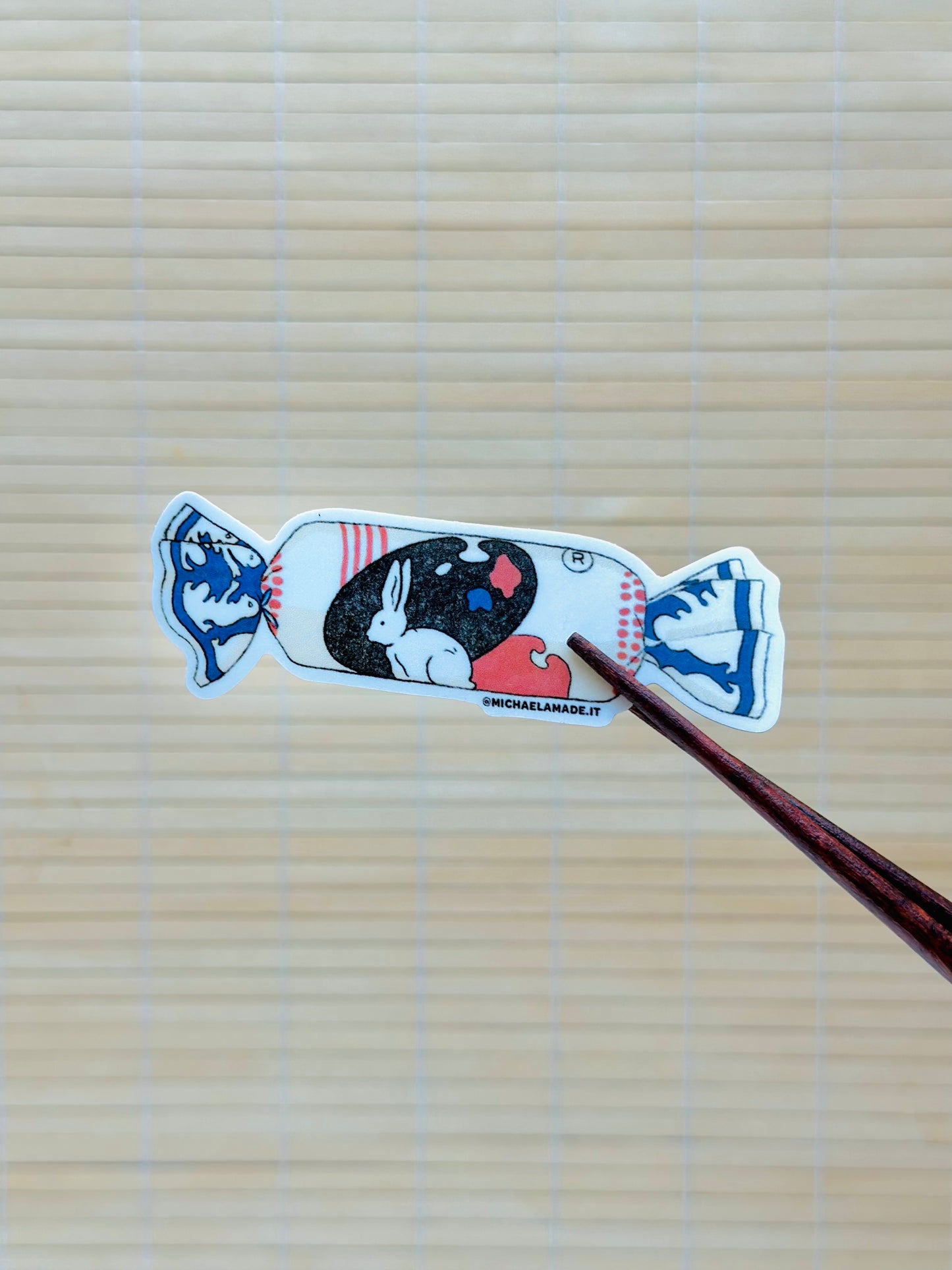 White Rabbit Sticker