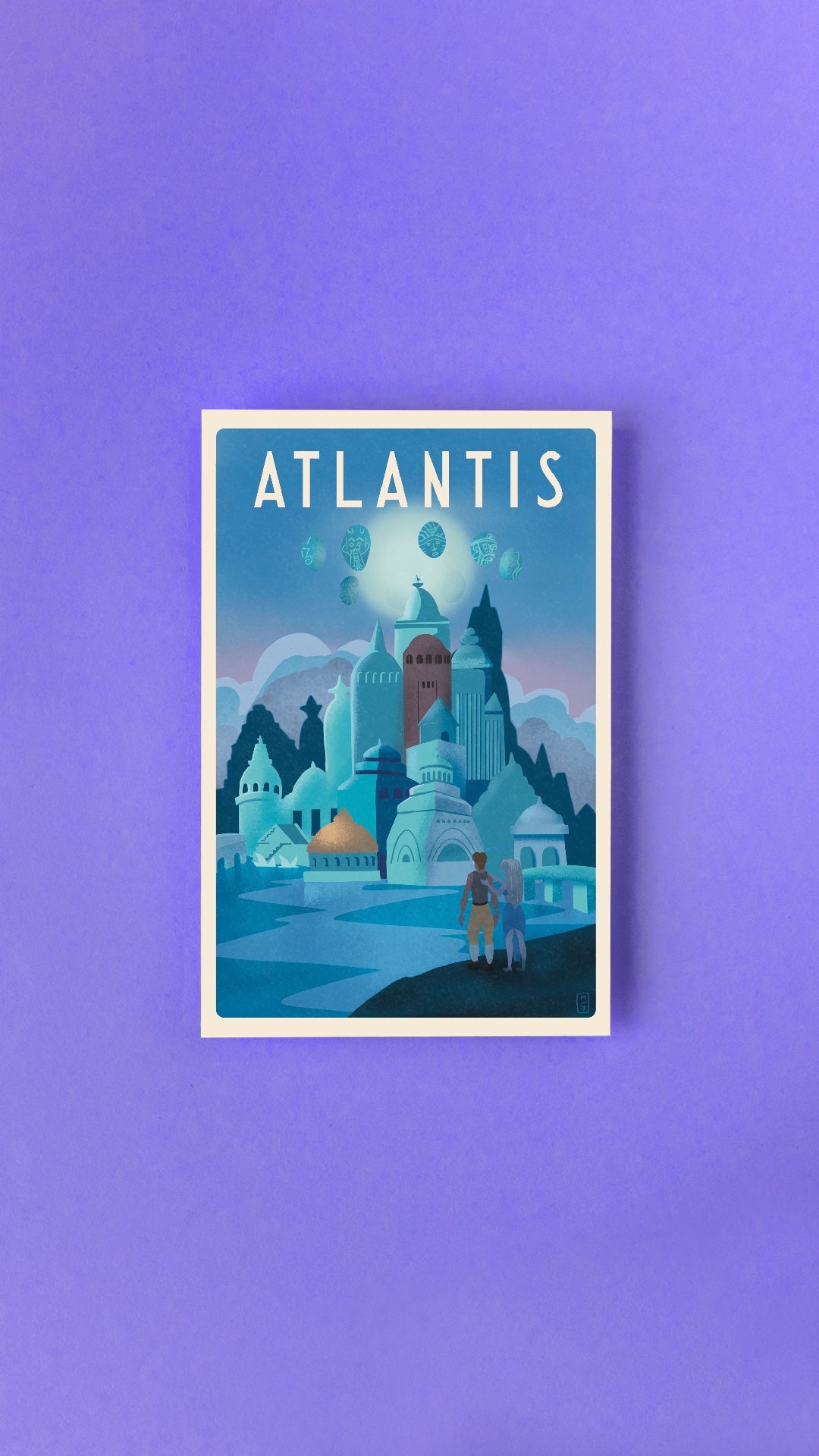 Atlantis Postcard