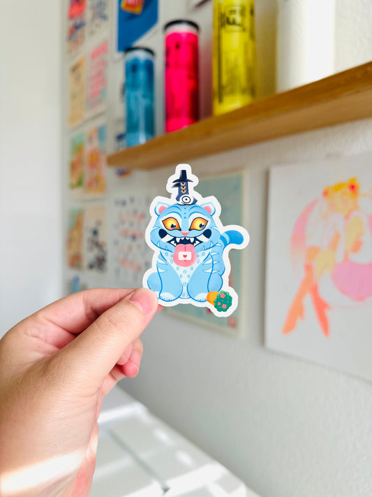 Derpy Cat Sticker