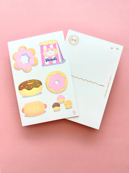 Donuts Postcard