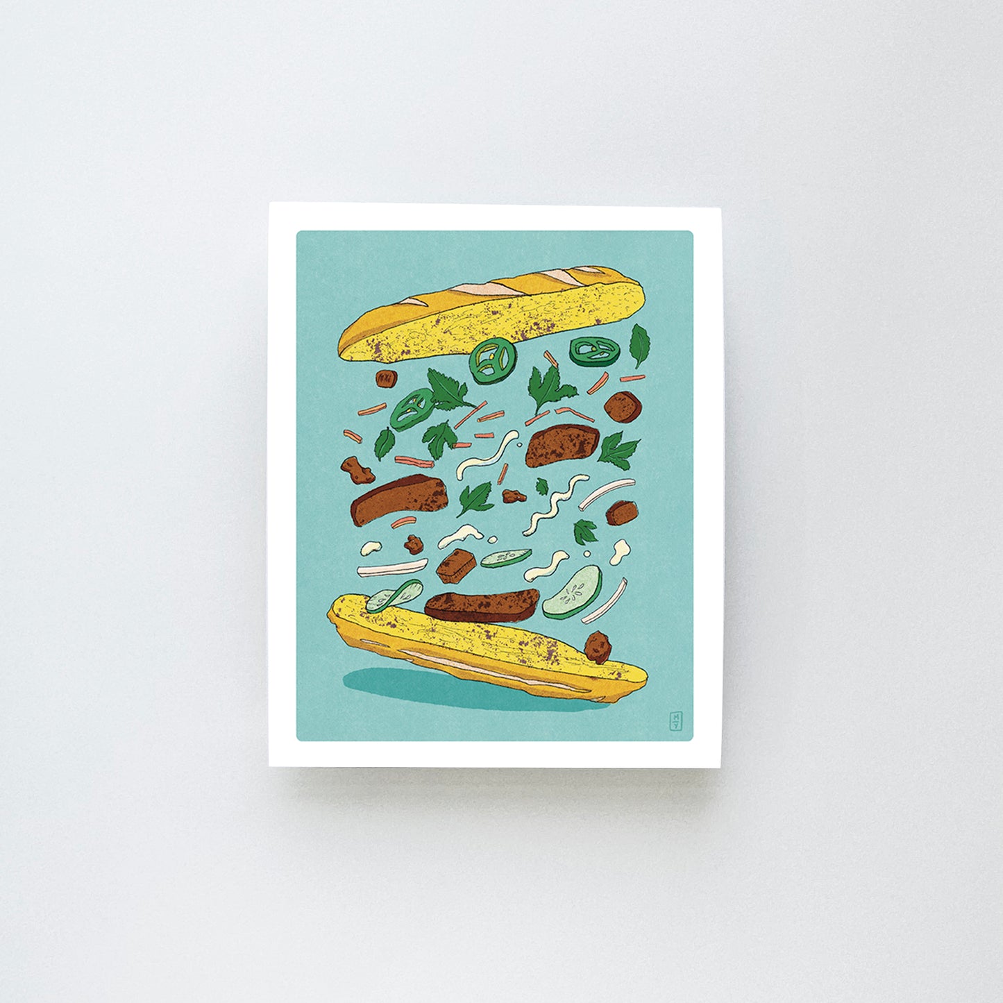 Banh Mi Medium Print