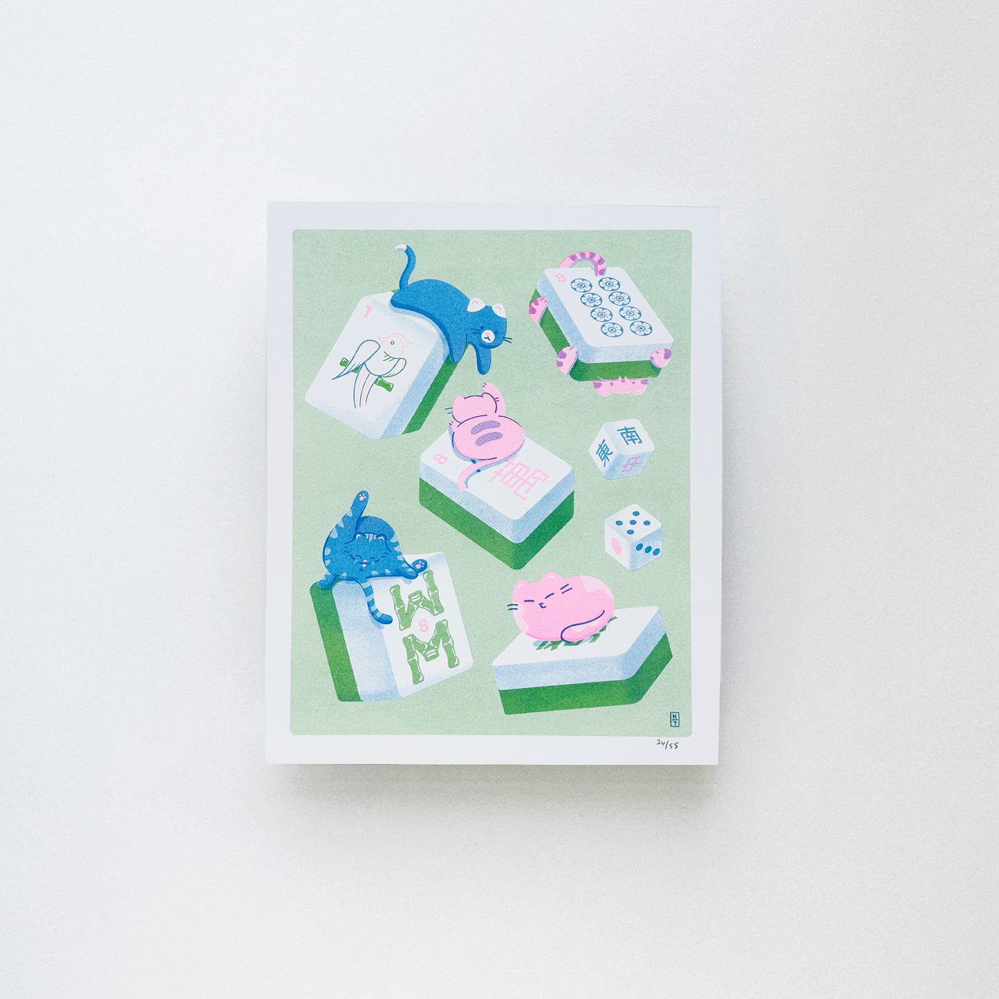 Mahjong Cats Mid-Size