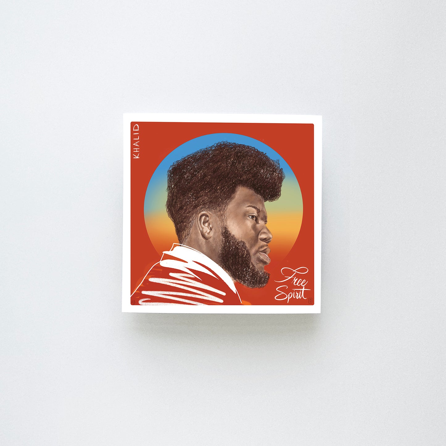 Khalid Free Spirit Medium Print