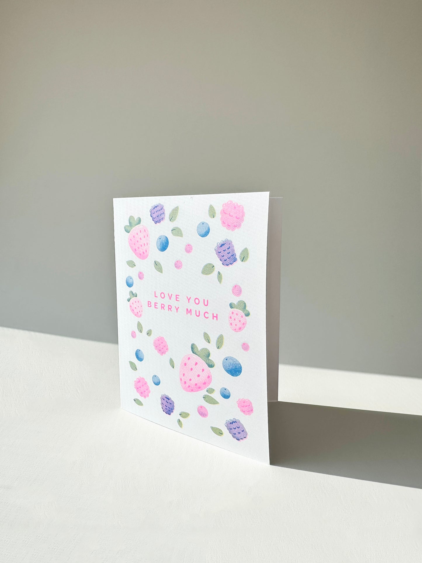 Love Berry Much Card