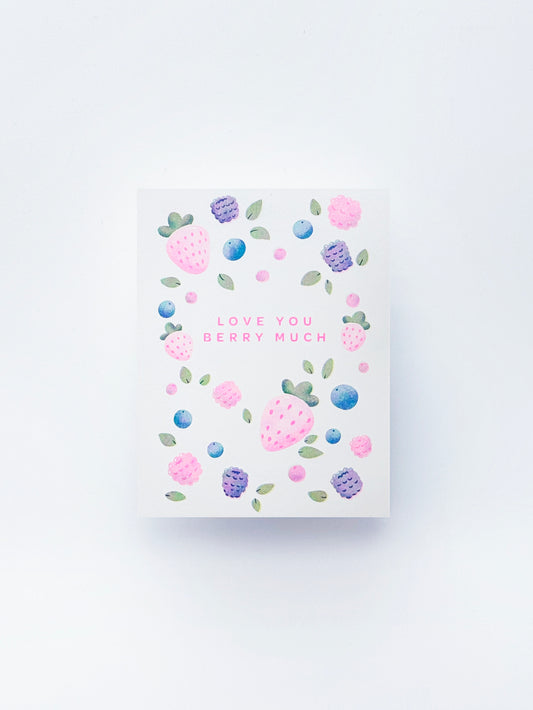 Love Berry Much Card