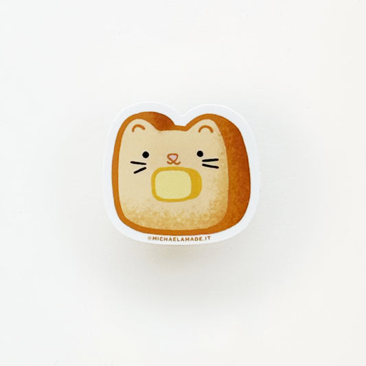 Toast Cat Sticker