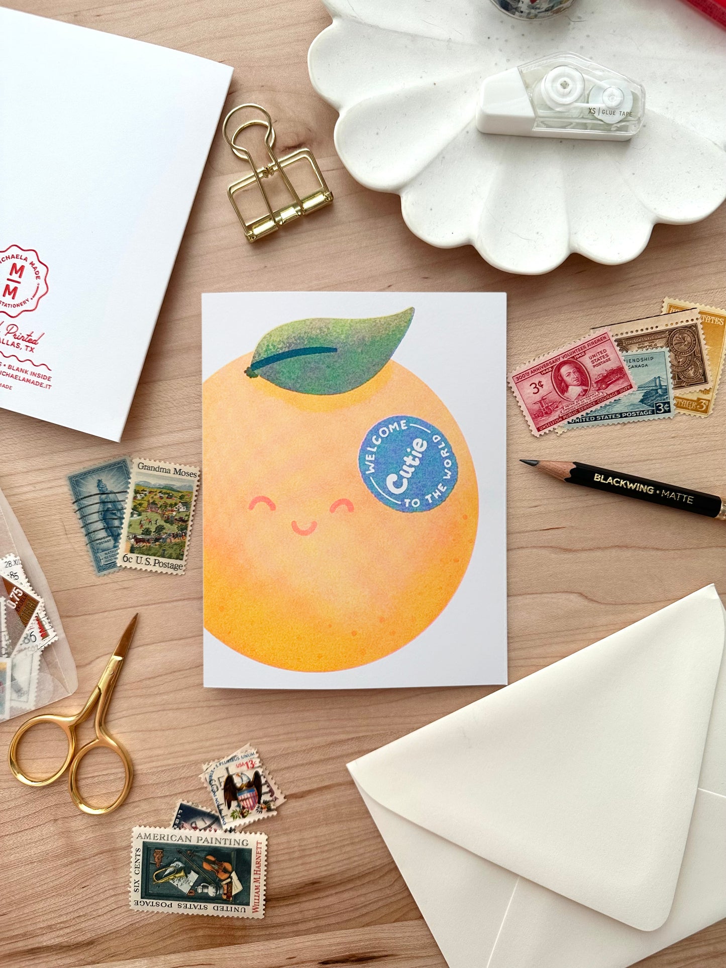 Welcome Cutie Card