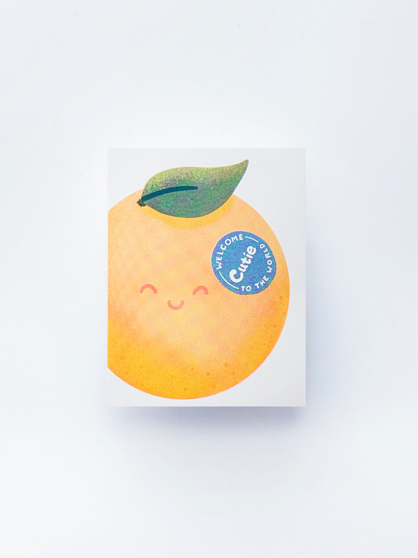 Welcome Cutie Card
