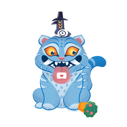 Derpy Cat Sticker