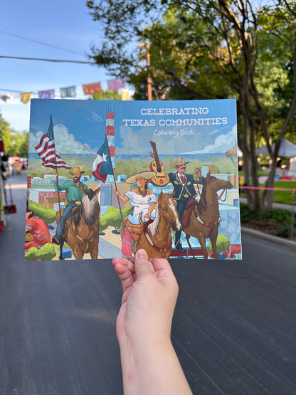 Texas Communities Coloring Book