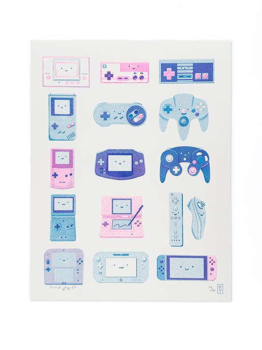 Game Consoles Poster