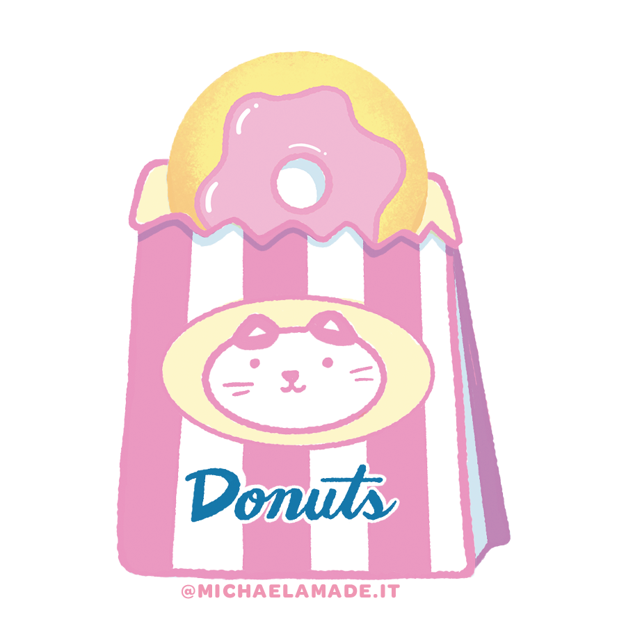 Donut Bag Sticker