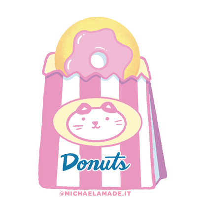 Donut Bag Sticker