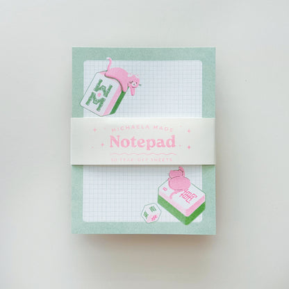 Mahjong Cats Notepad