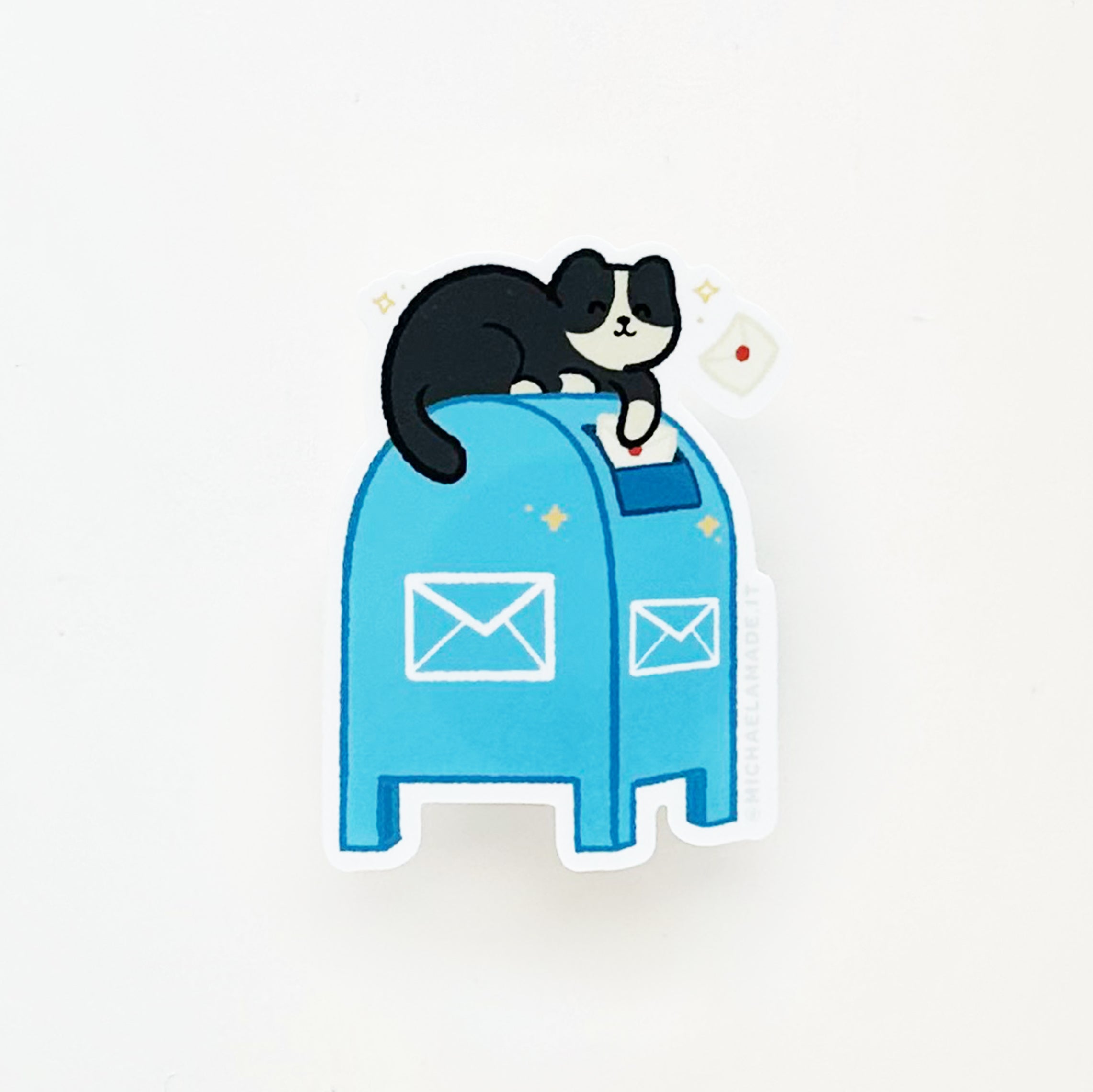 Mailbox Cat Sticker – Michaela Made