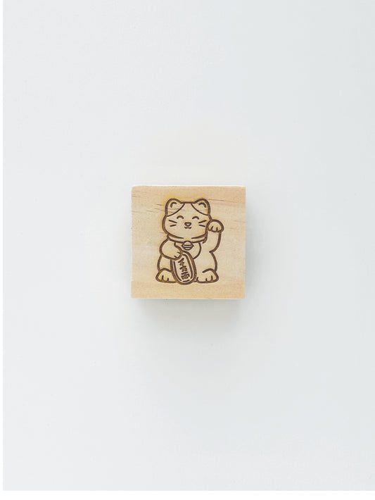 Lucky Cat Stamp