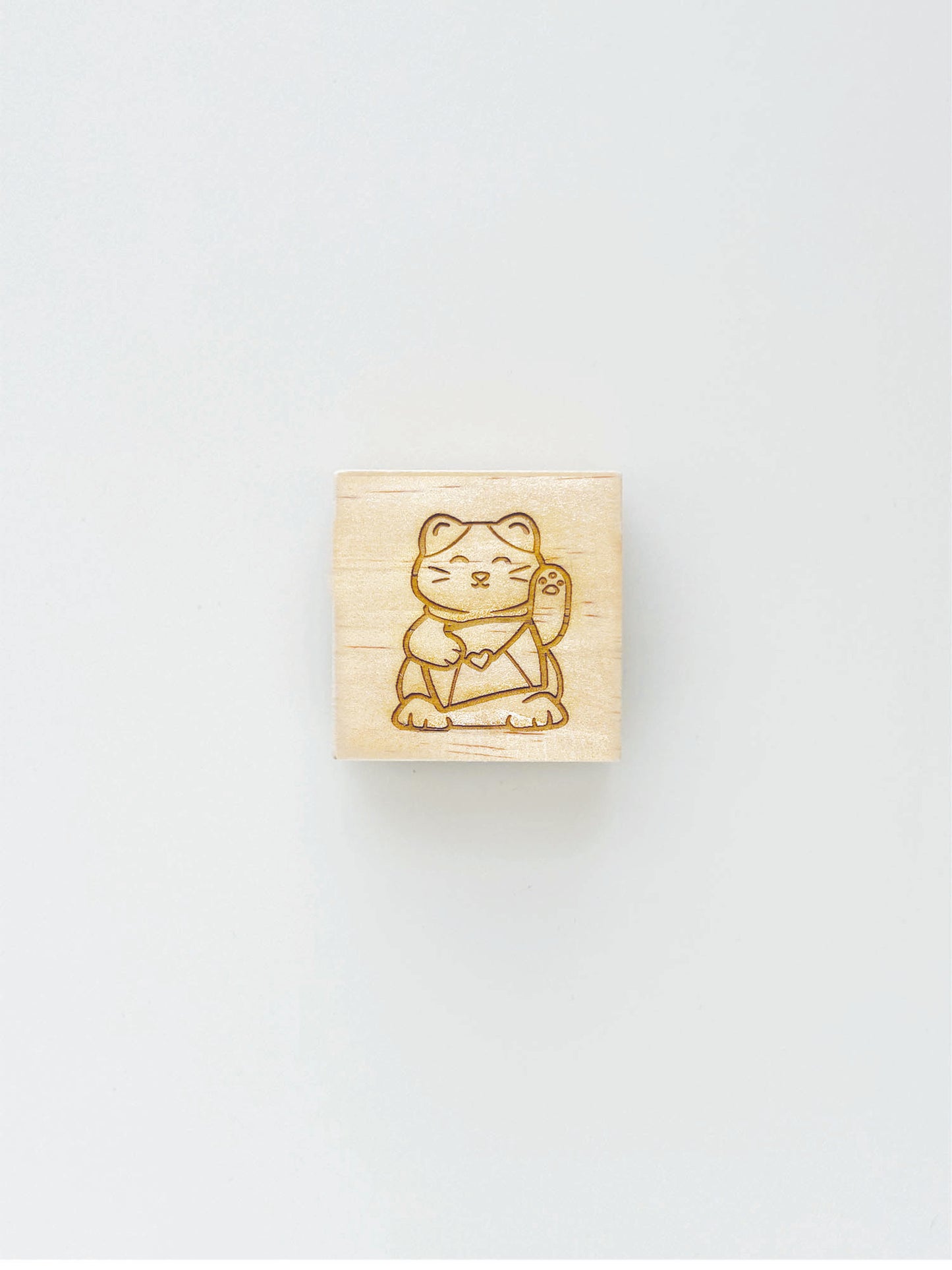 Letter Cat Stamp