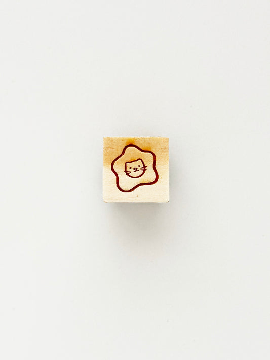 Egg Cat Mini-Stamp
