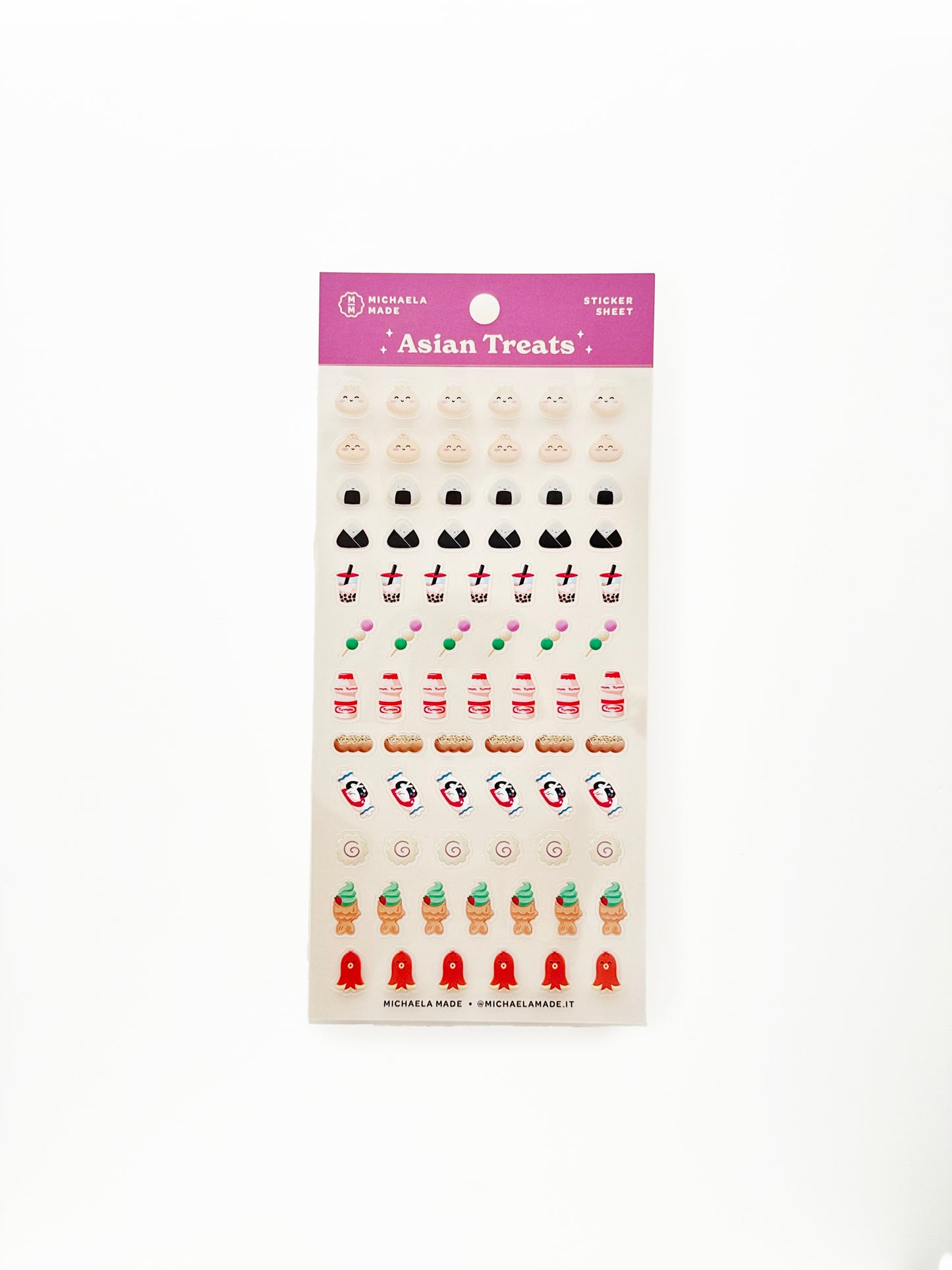Asian Treats PET Sticker Sheet