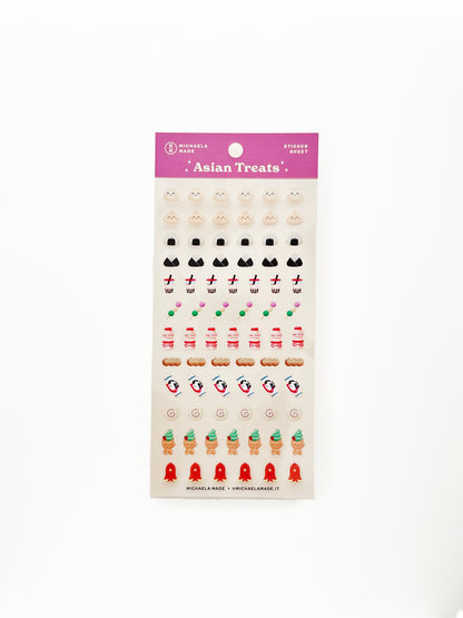 Asian Treats PET Sticker Sheet
