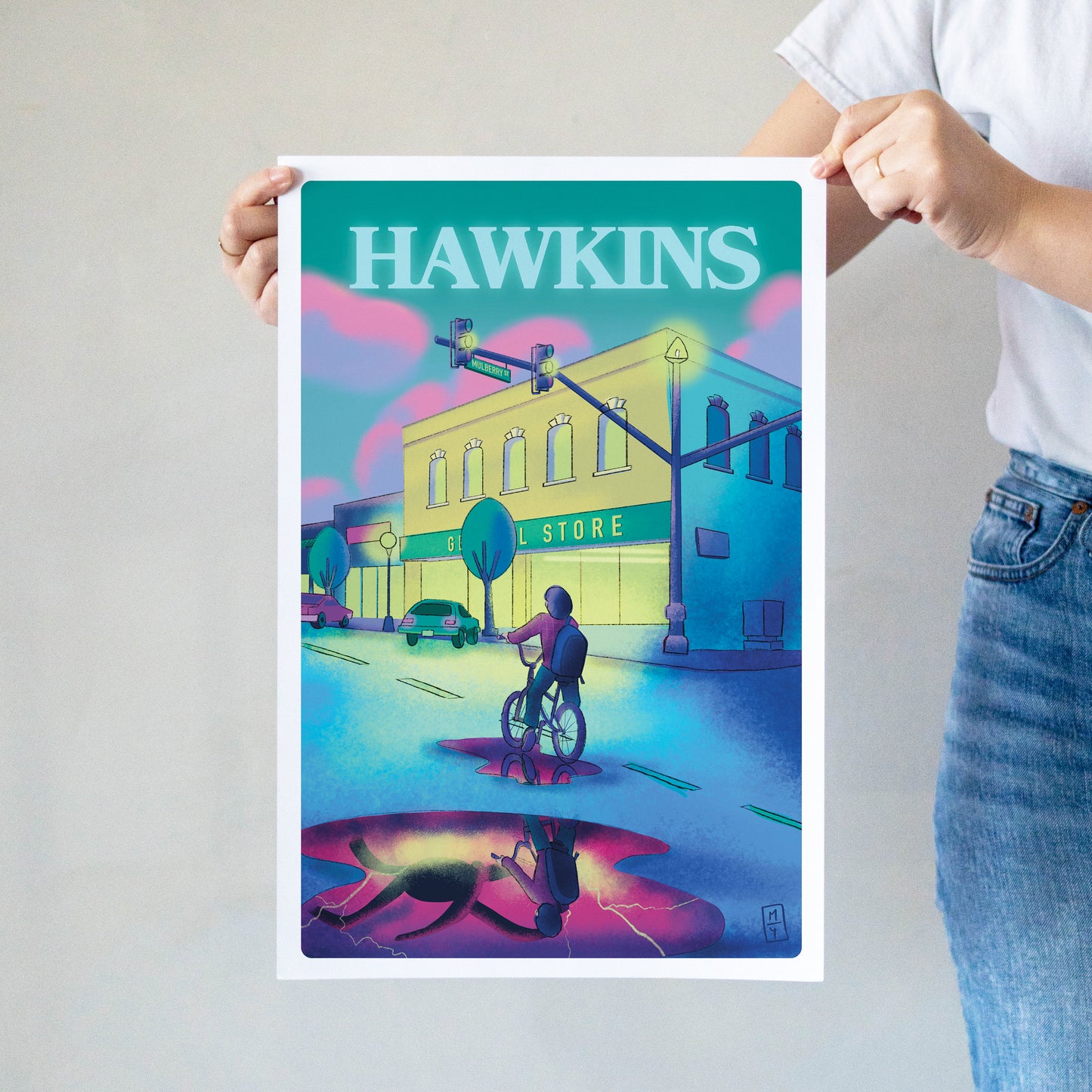 Visit Hawkins Poster