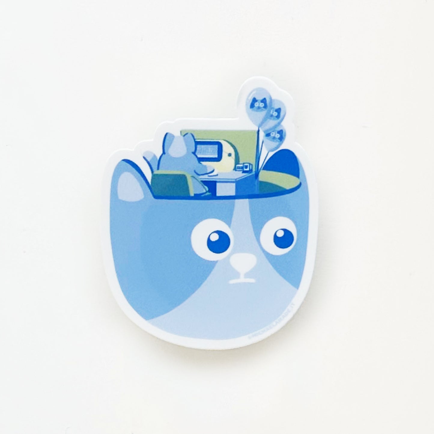 Severance Cat Sticker