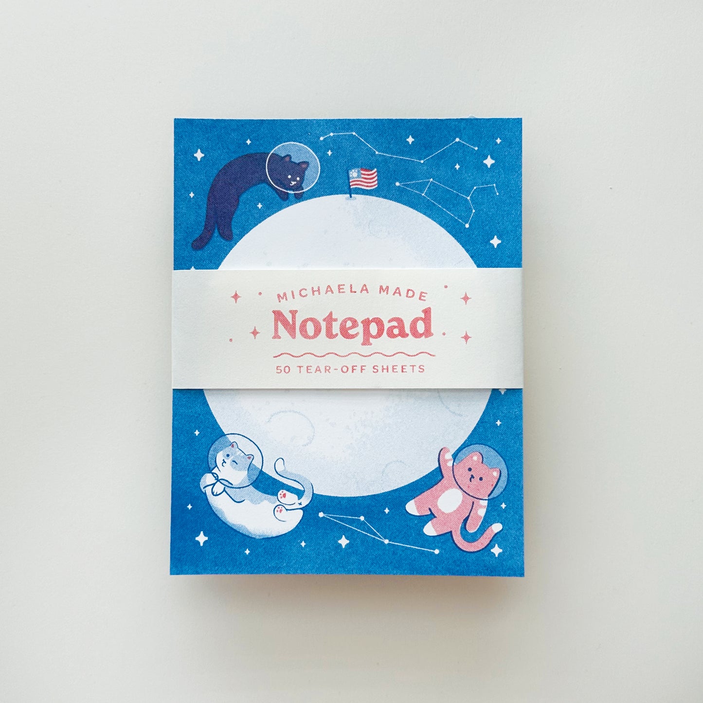 Space Galaxy Cats Notepad