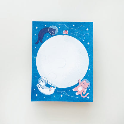 Space Galaxy Cats Notepad