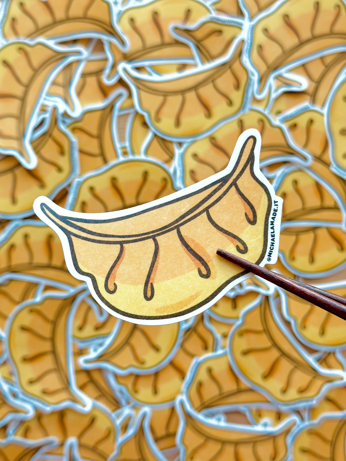 Dumpling Sticker – Michaela Made