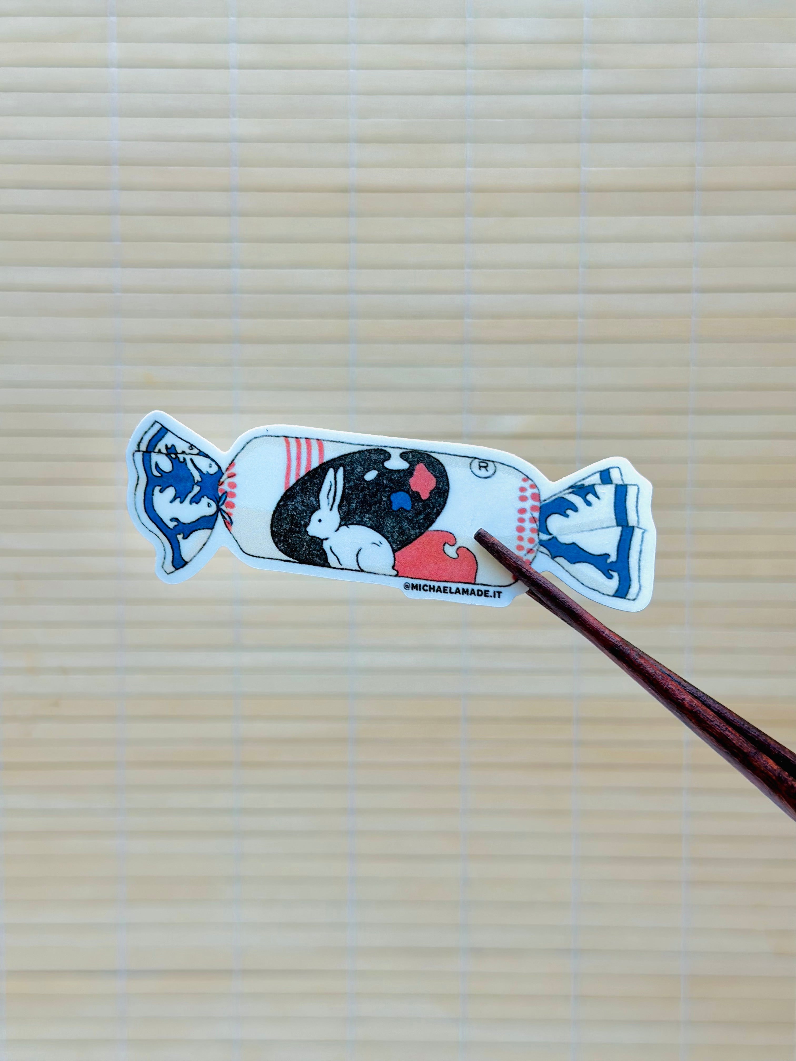 White Rabbit Sticker – Michaela Made