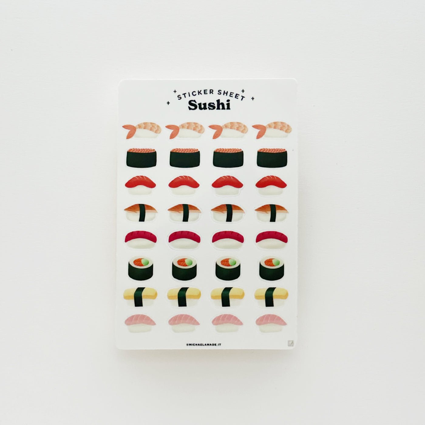 Sushi Sticker Sheet