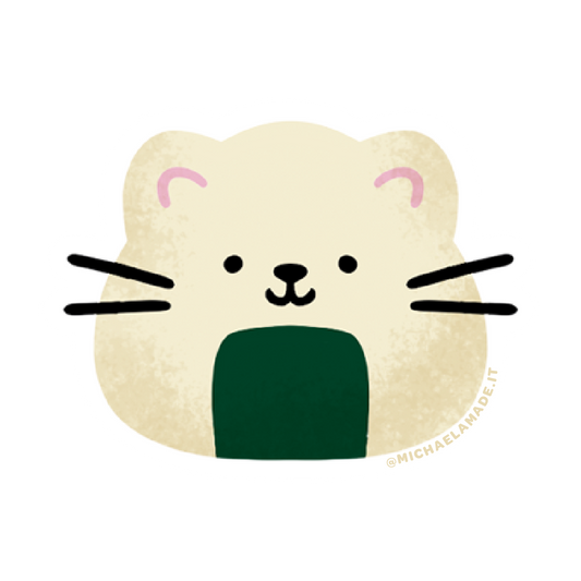 Onigiri Cat Sticker