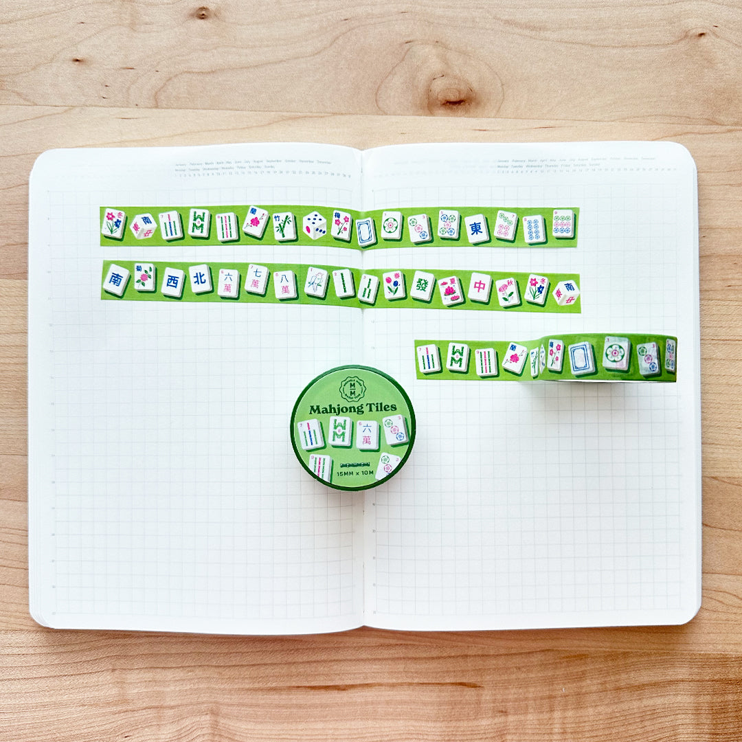 Mahjong Washi Tape