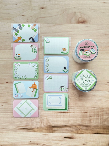 Mahjong Cats Memo Roll
